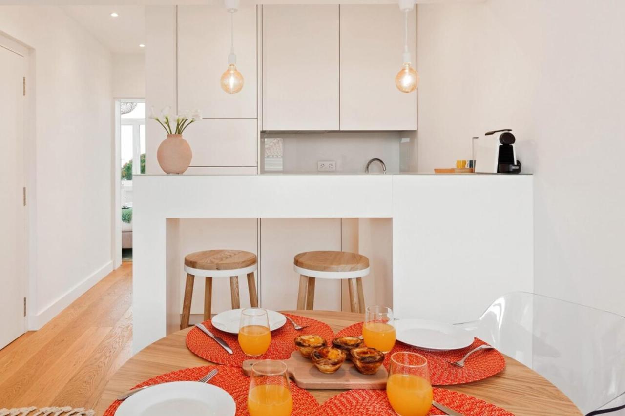 Modern Portuguese 1 Bedroom Apartment In Belem Lisbon Bagian luar foto